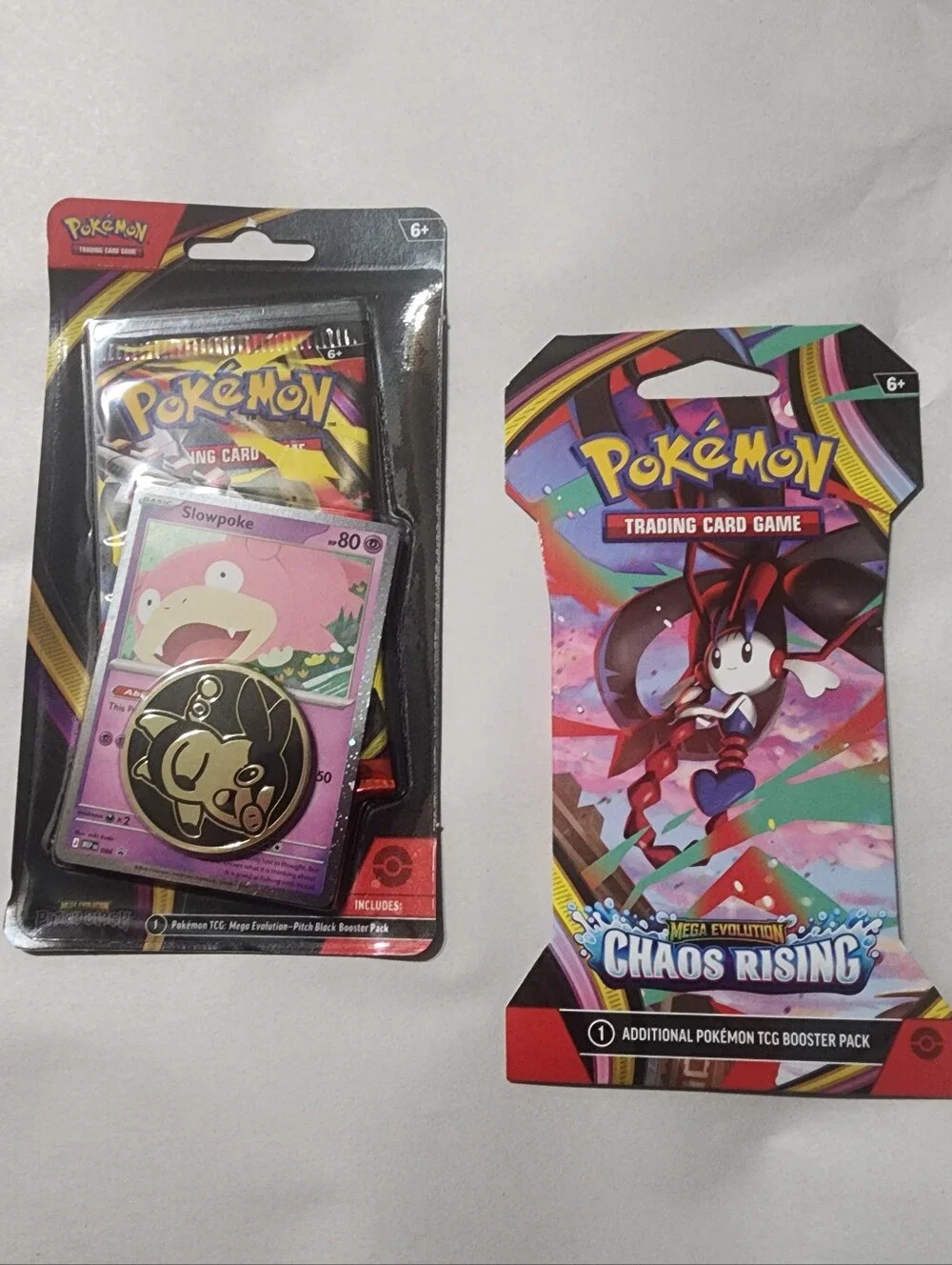 NIB Sealed Pokémon TCG: Mega Evolution Pitch Black Booster Pack Blister!